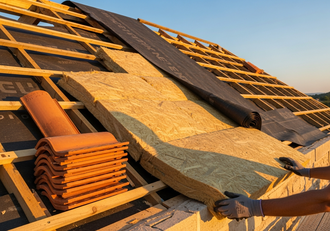 Isolation de toiture Sarking à Salon-de-Provence — Artisan RGE